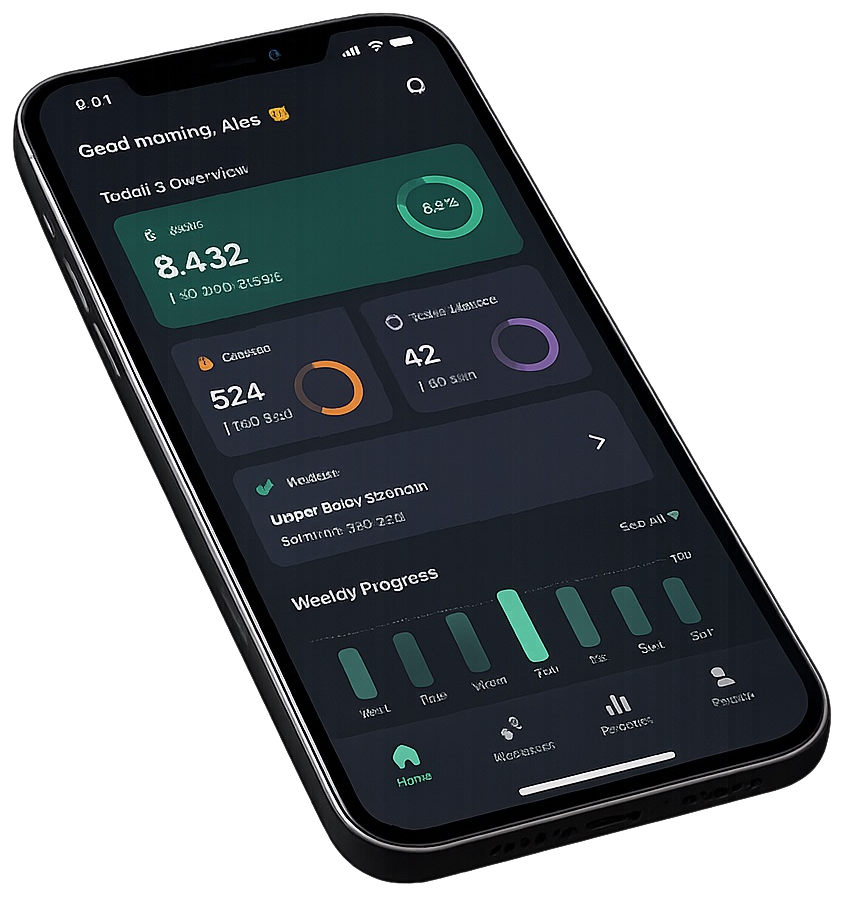 Valocity app dashboard shown on a phone